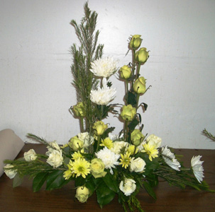 Cream Floral Arrangements